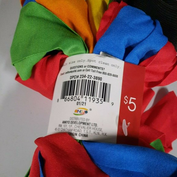 Pride Skirt Rainbow Adult One Size - Picture 5 of 5